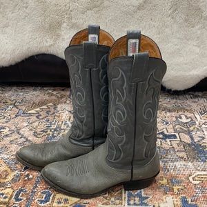 Nocona Leather Cowboy Boots
